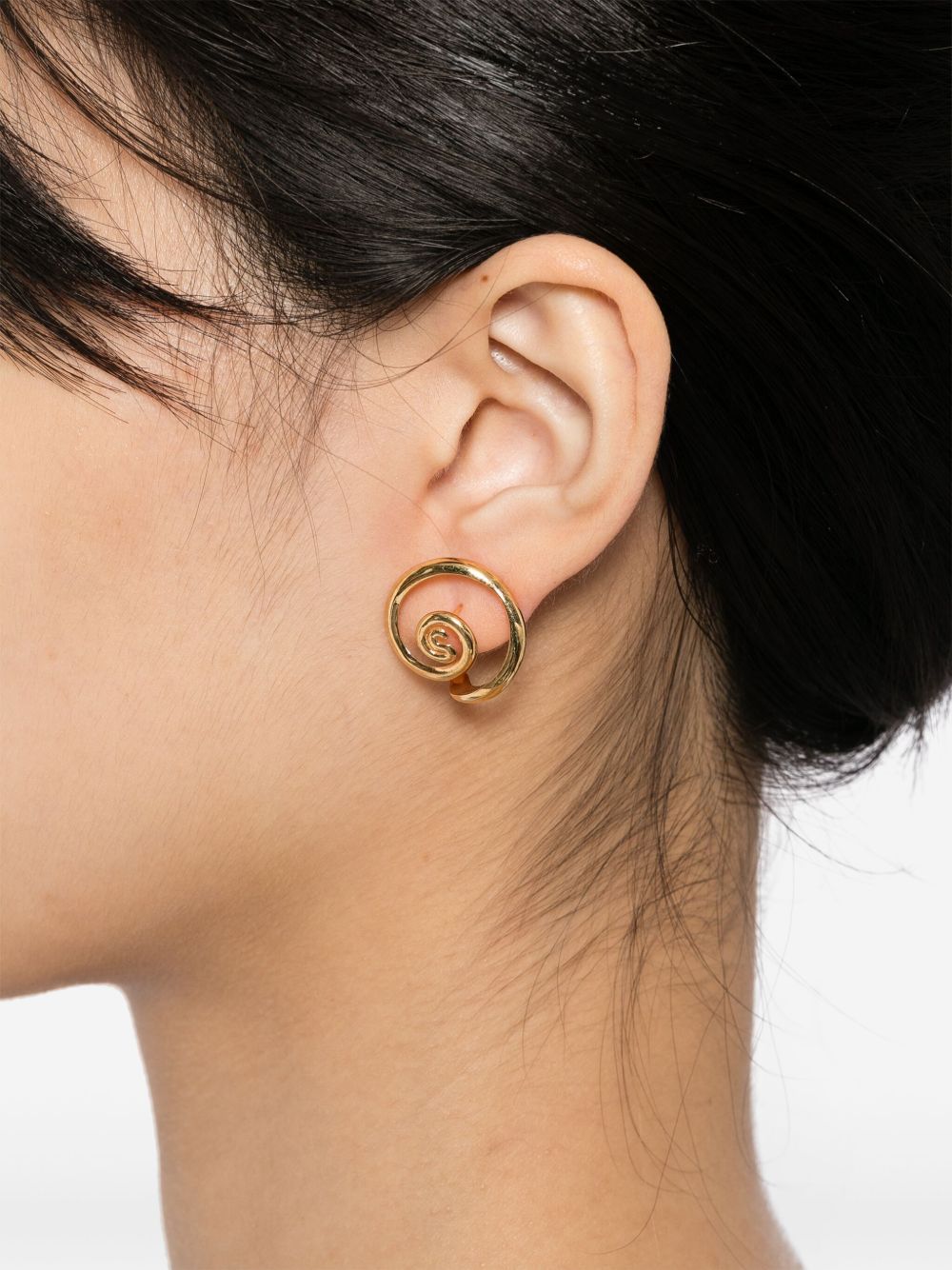 vortice huggies earrings