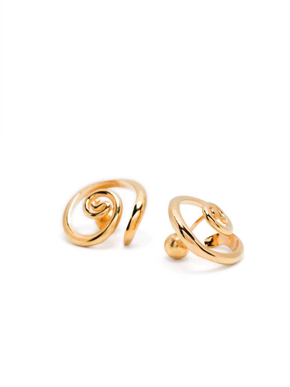 vortice huggies earrings