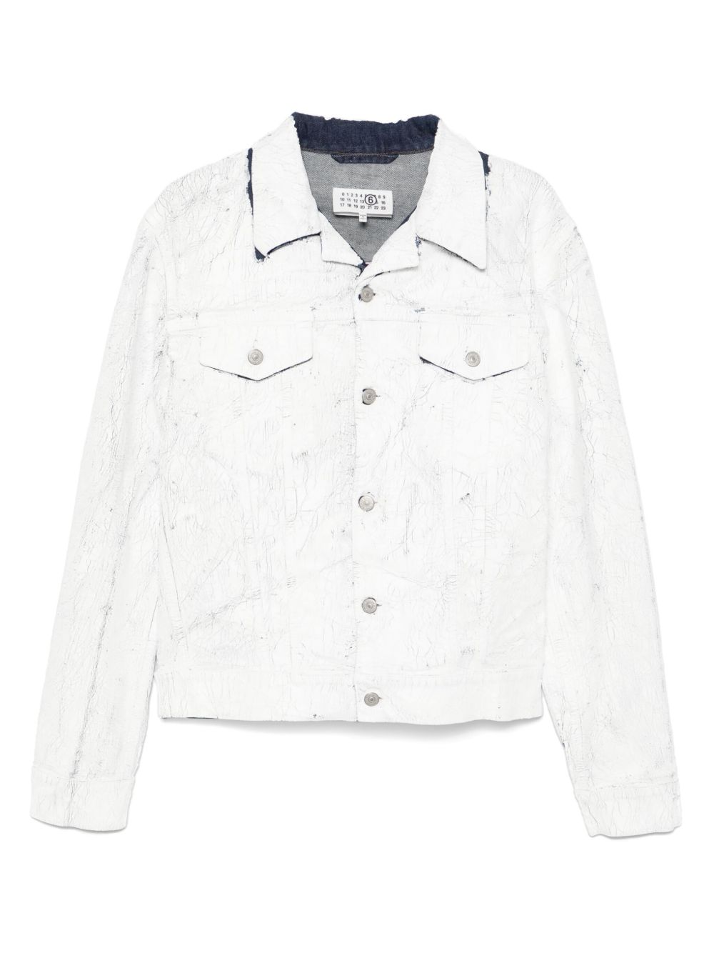 coated denim jacket