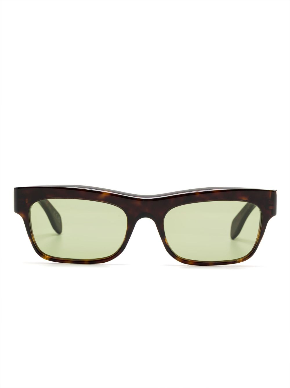 Edku oval-frame sunglasses