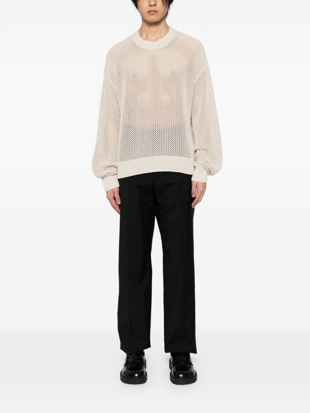 wool trousers