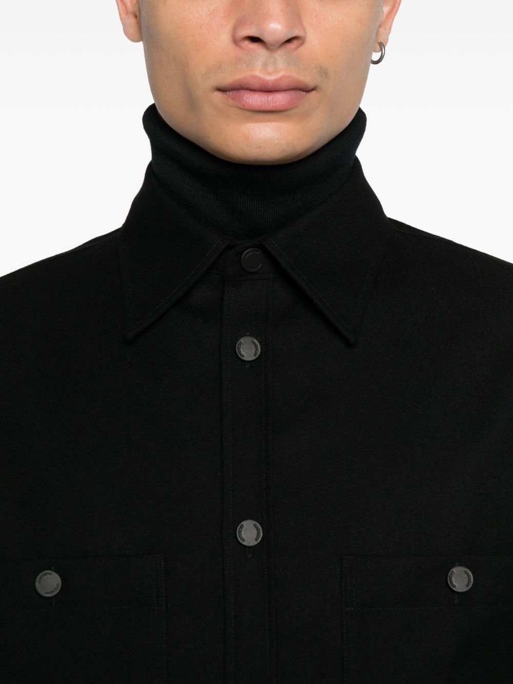 wool shirt jacket