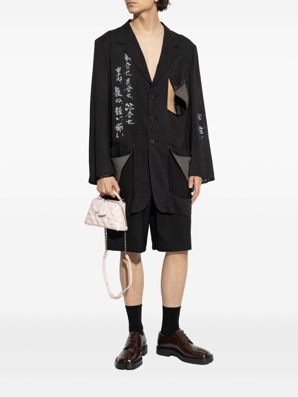 cut out-detail blazer