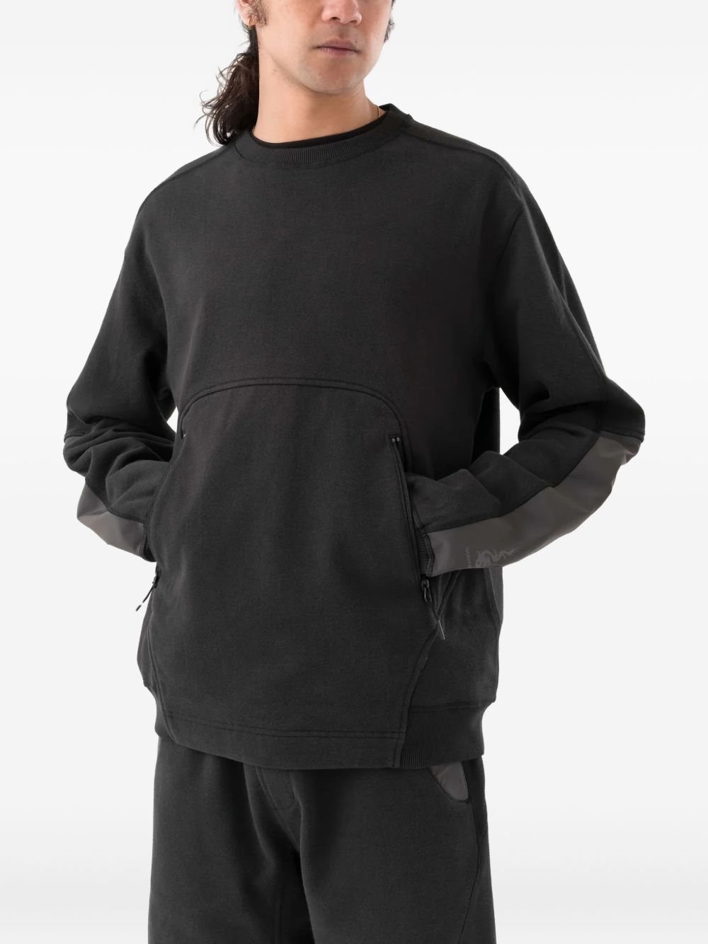 6045 panelled sweatshirt
