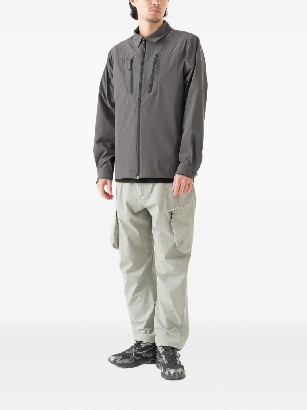 zip-up lightweight jacket