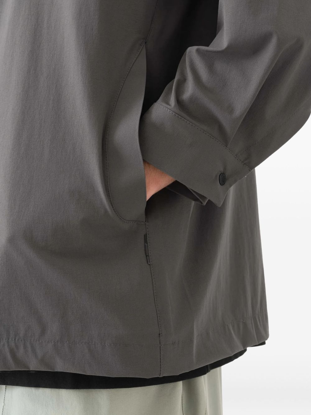 zip-up lightweight jacket