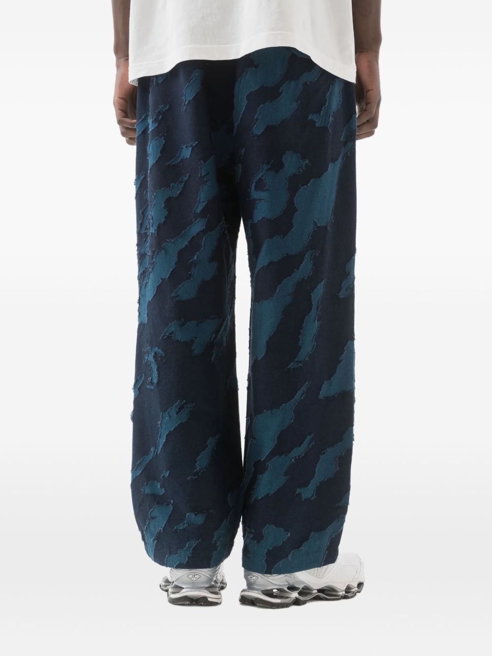 Bonsai camouflage-print cargo trousers