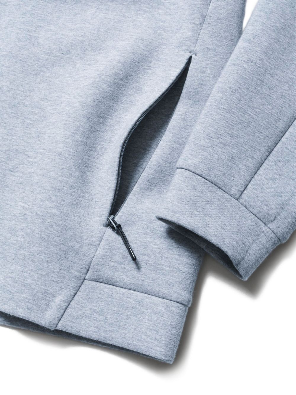 zip-up hoodie