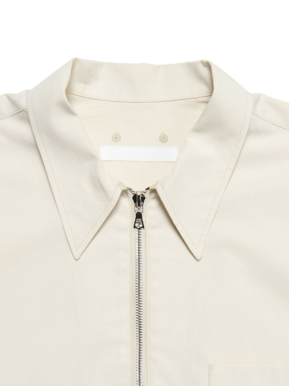 zip-front  overshirt