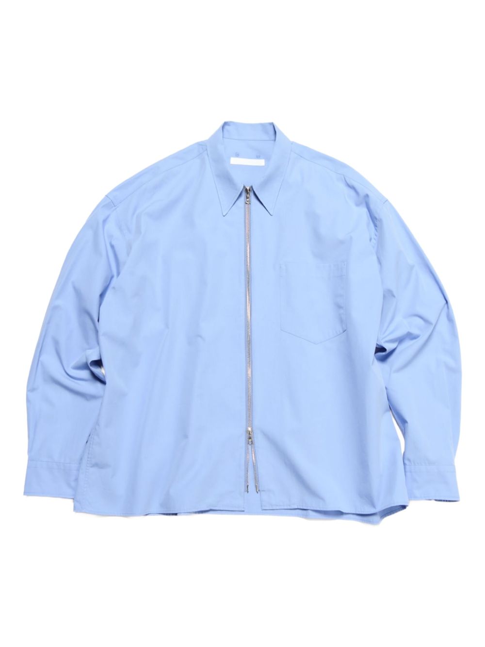 zip-front overshirt