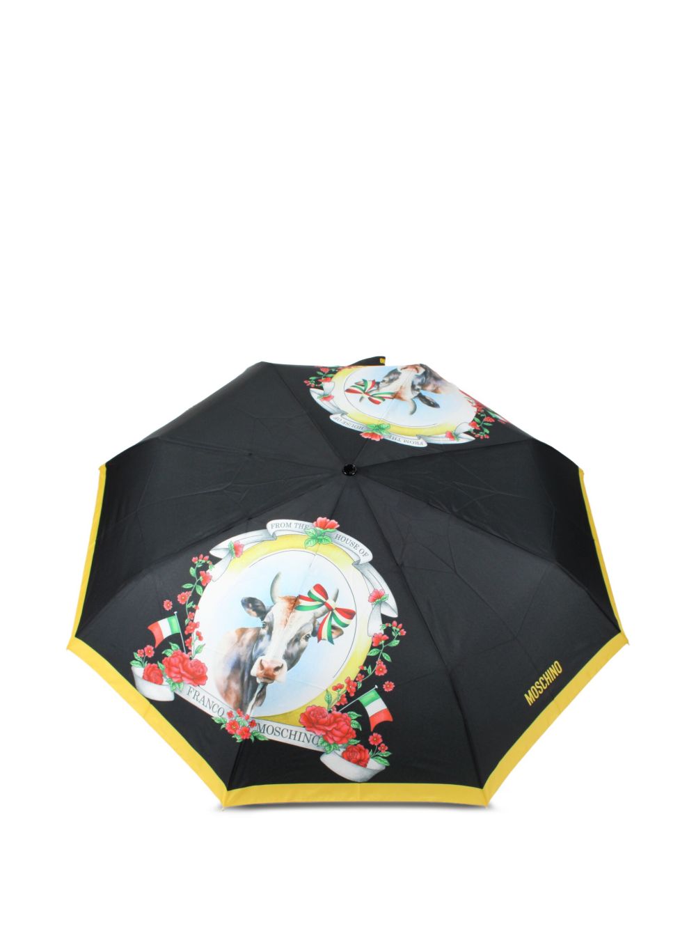 cow-print umbrella