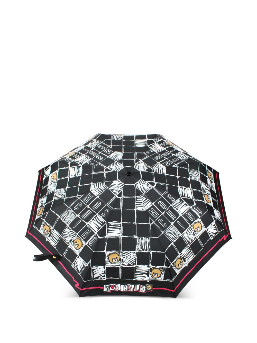 graphic-print umbrella