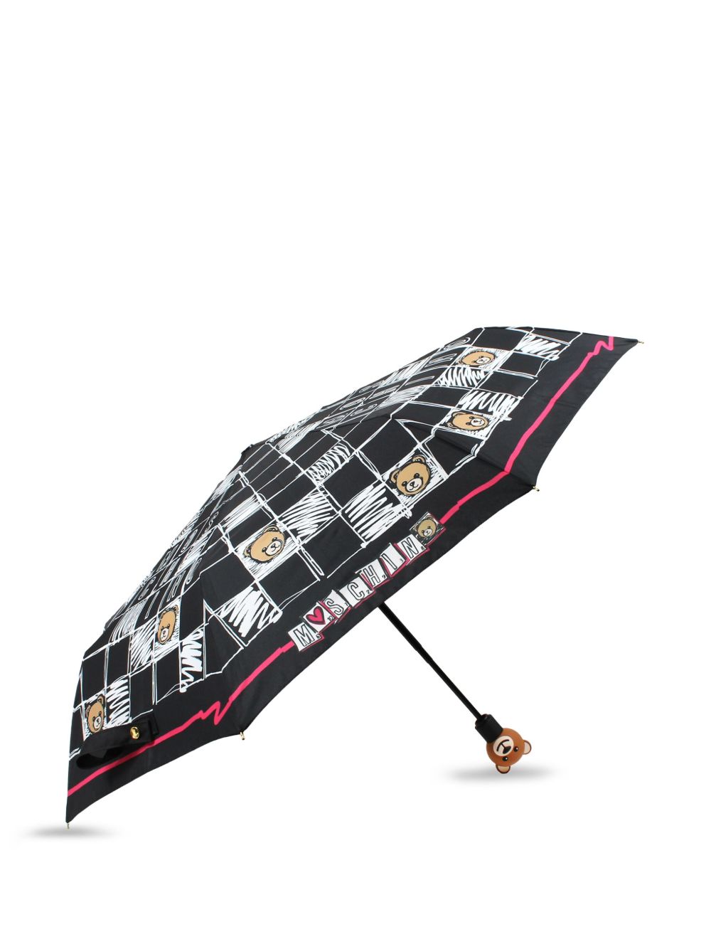 graphic-print umbrella
