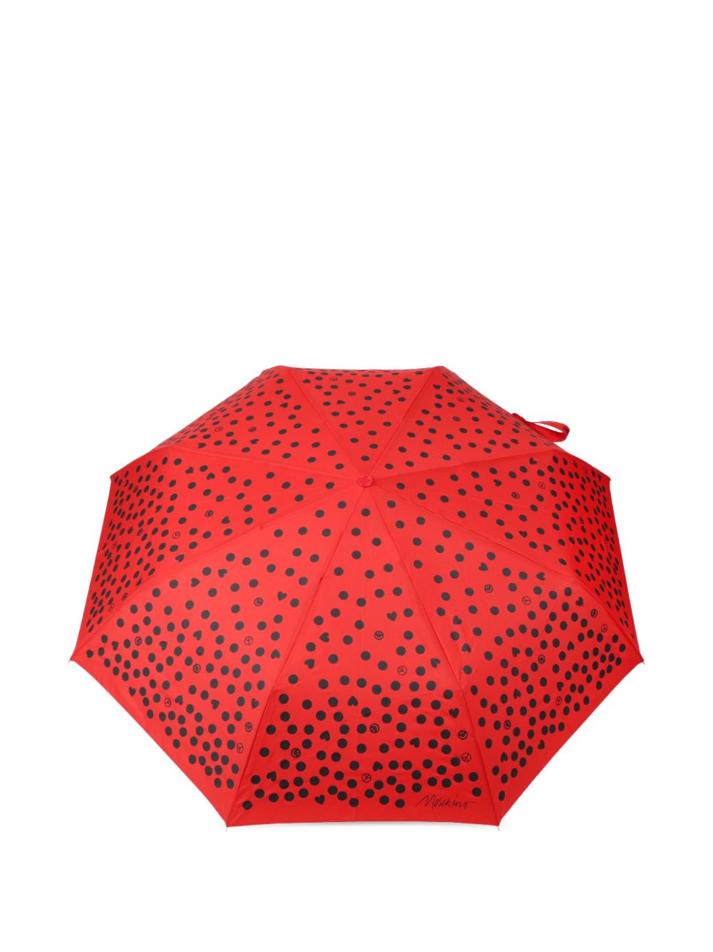 polka dot umbrella