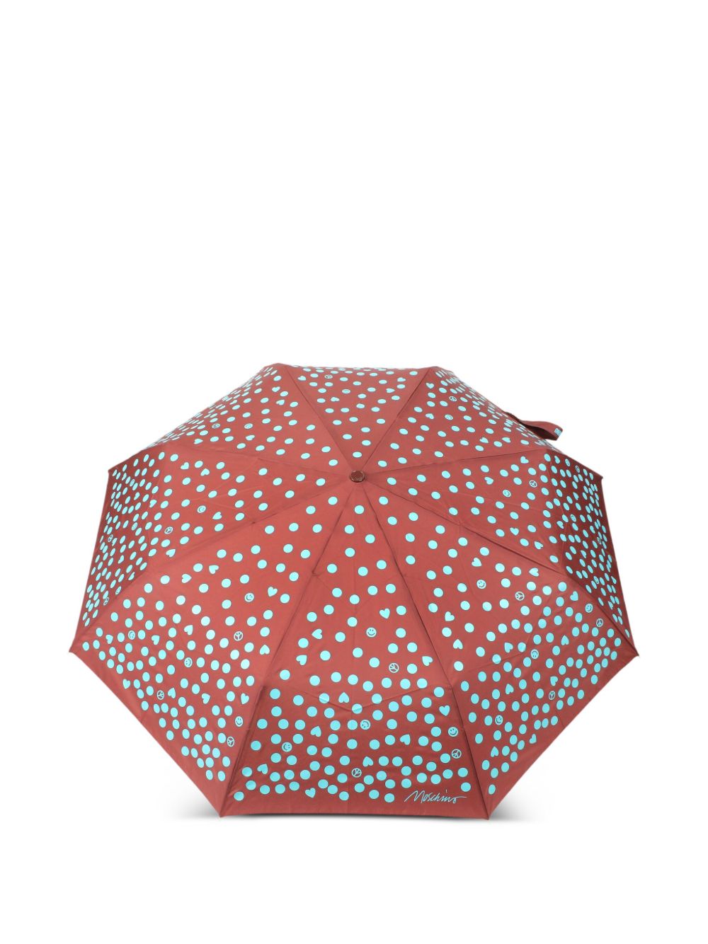 polka dot umbrella