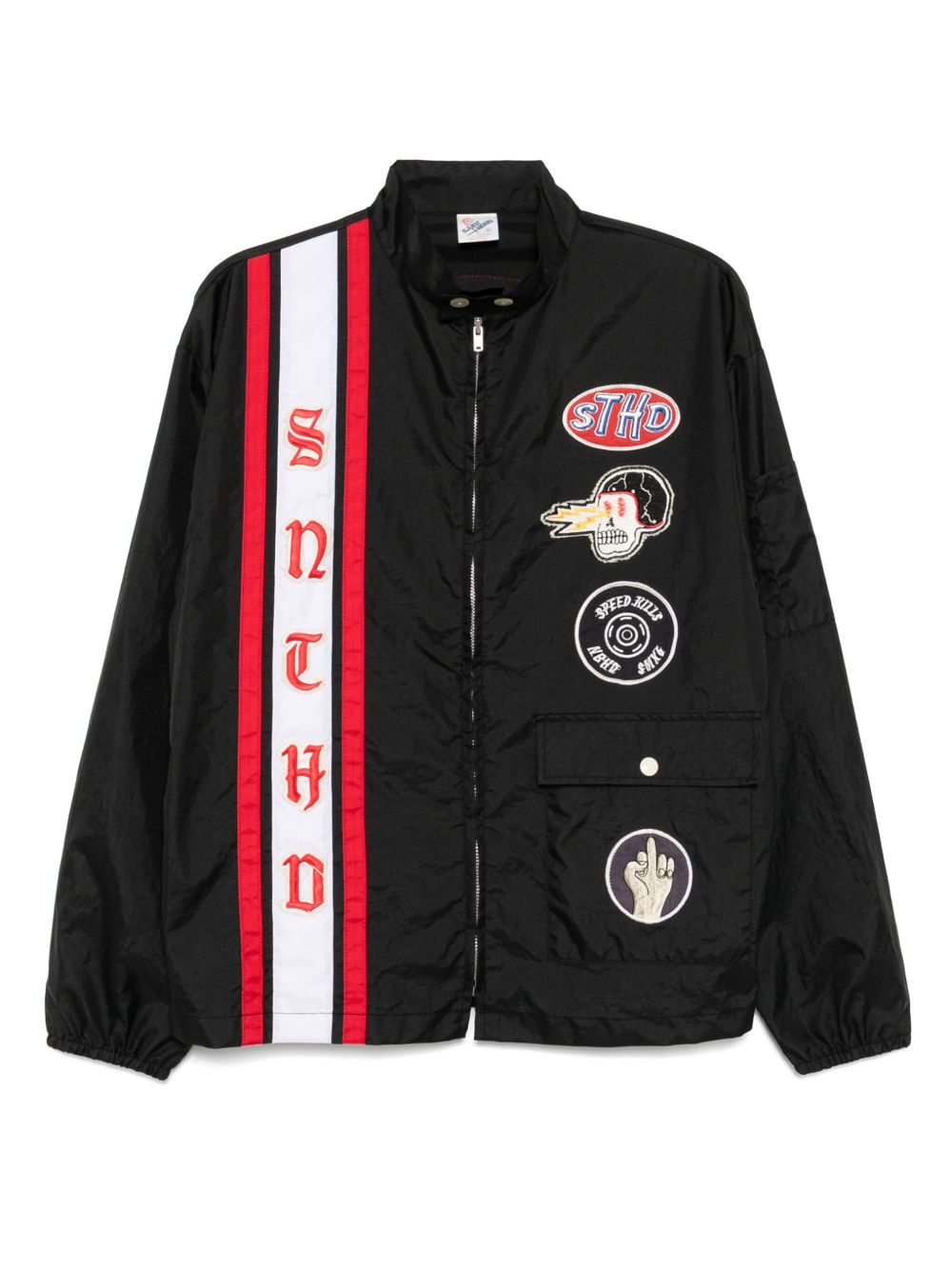 zip-up jacket