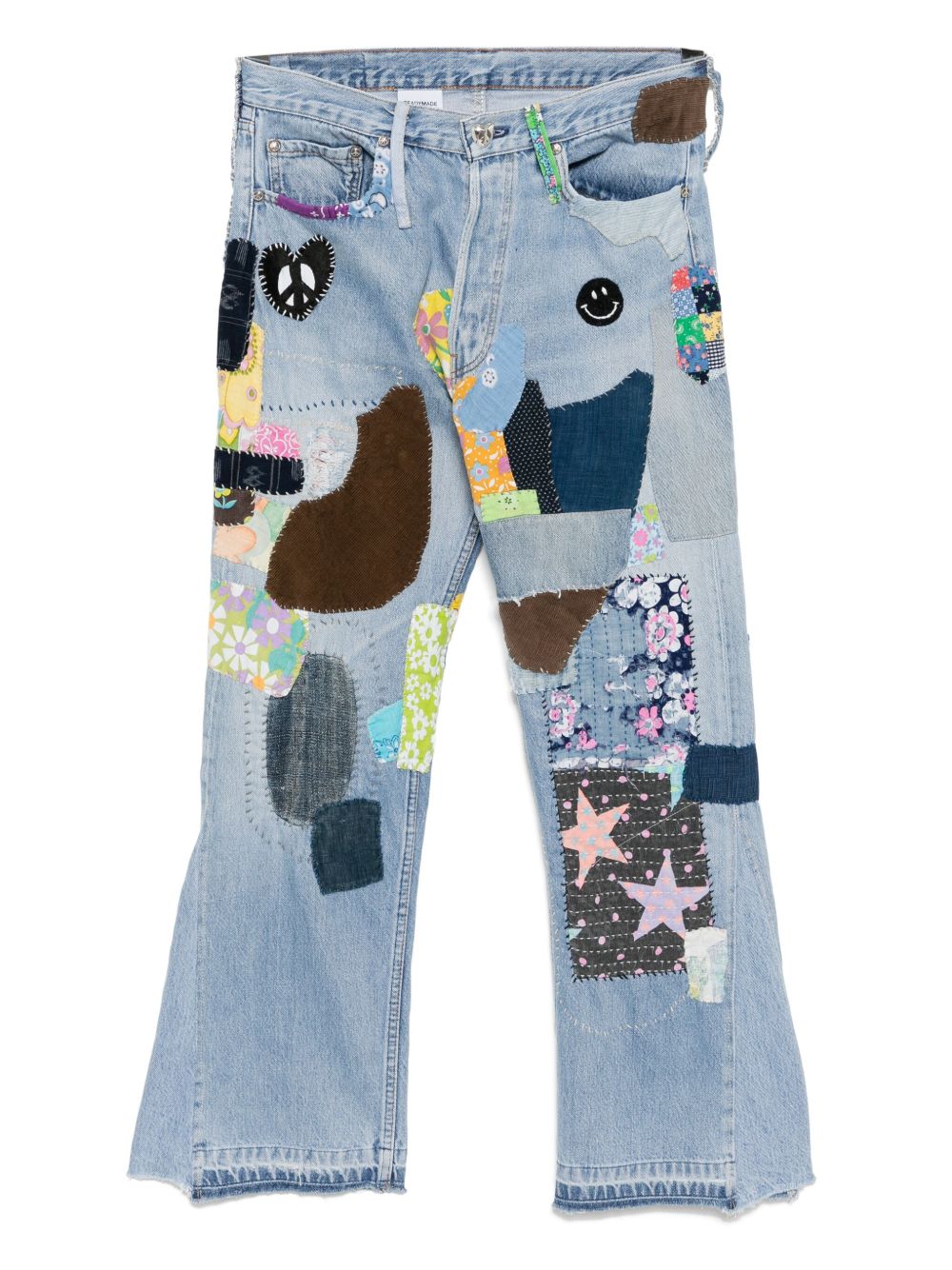 patchwork jeans 