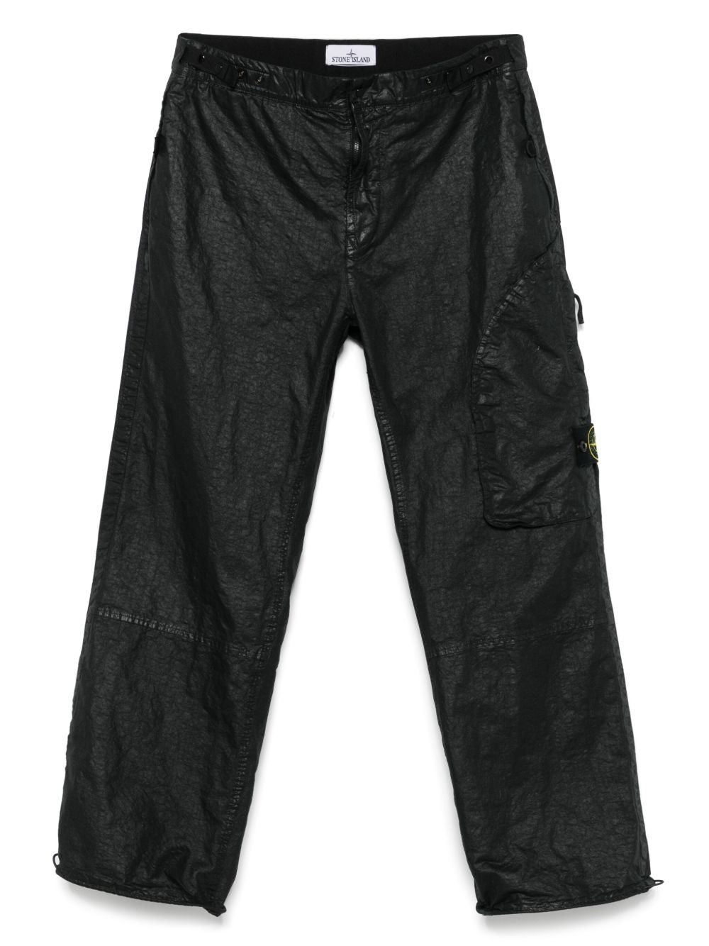 Panama-weaved cargo pants