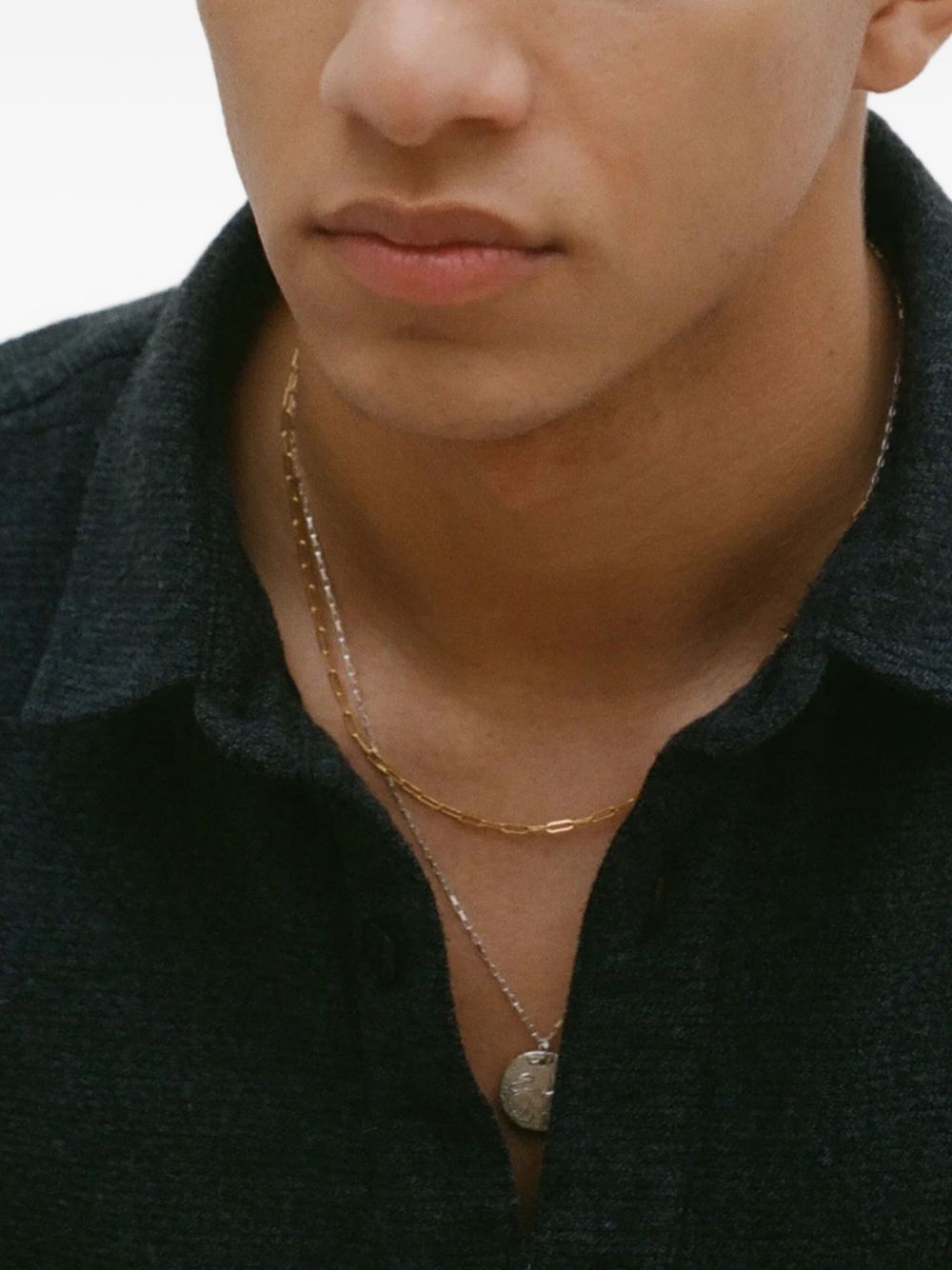cable-link chain necklace 