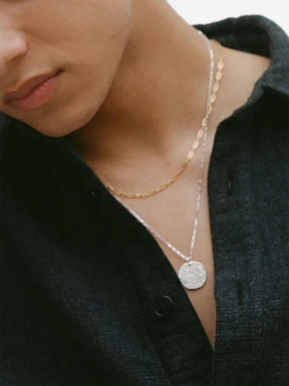 cable-link chain necklace 