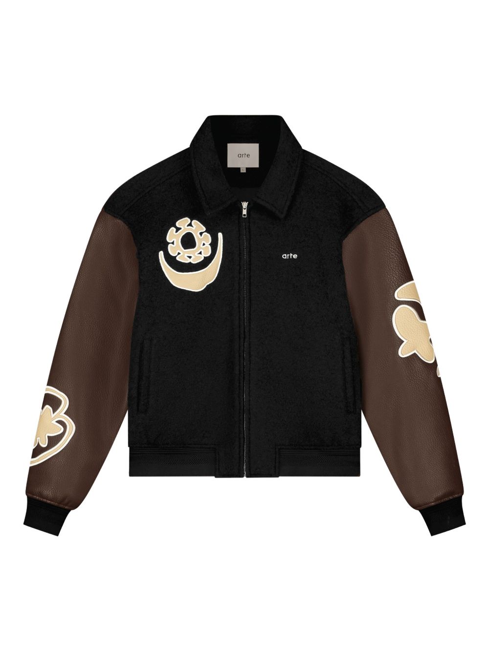 zip-up bomber jacket