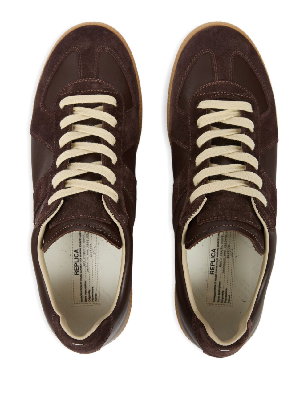 Replica panelled low-top sneakers