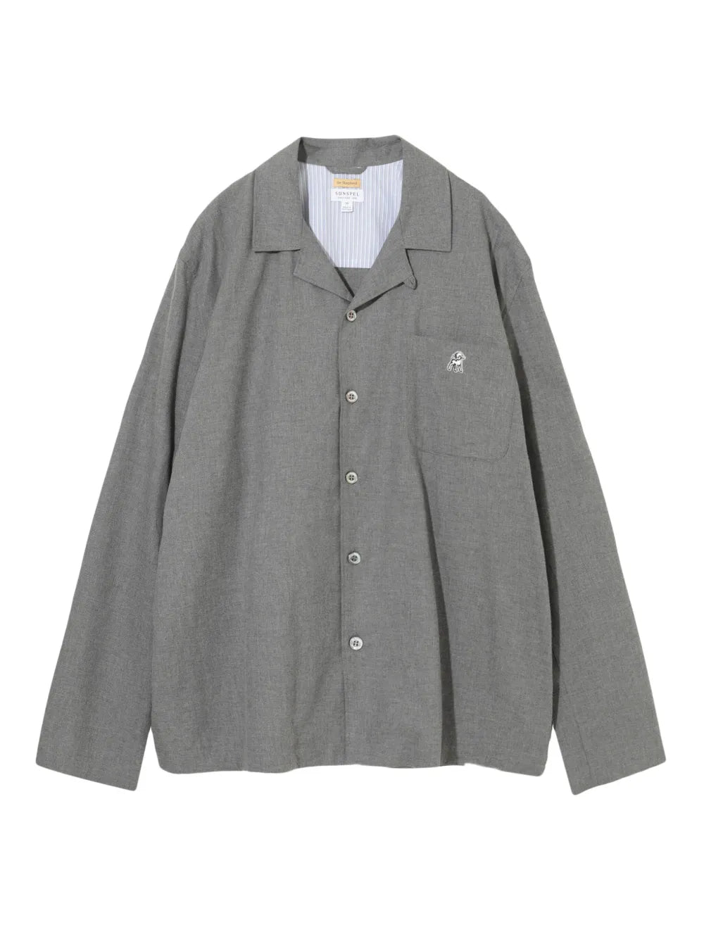 Pocket-Detail Button-Up Shirt