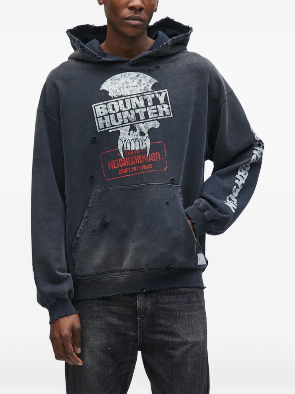 x Bounty Hunter graphic-print hoodie