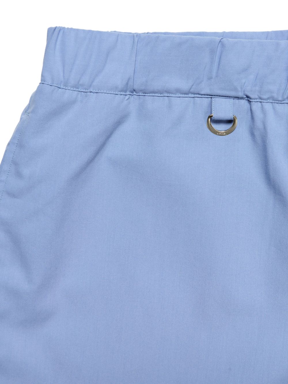 elasticated-waist shorts