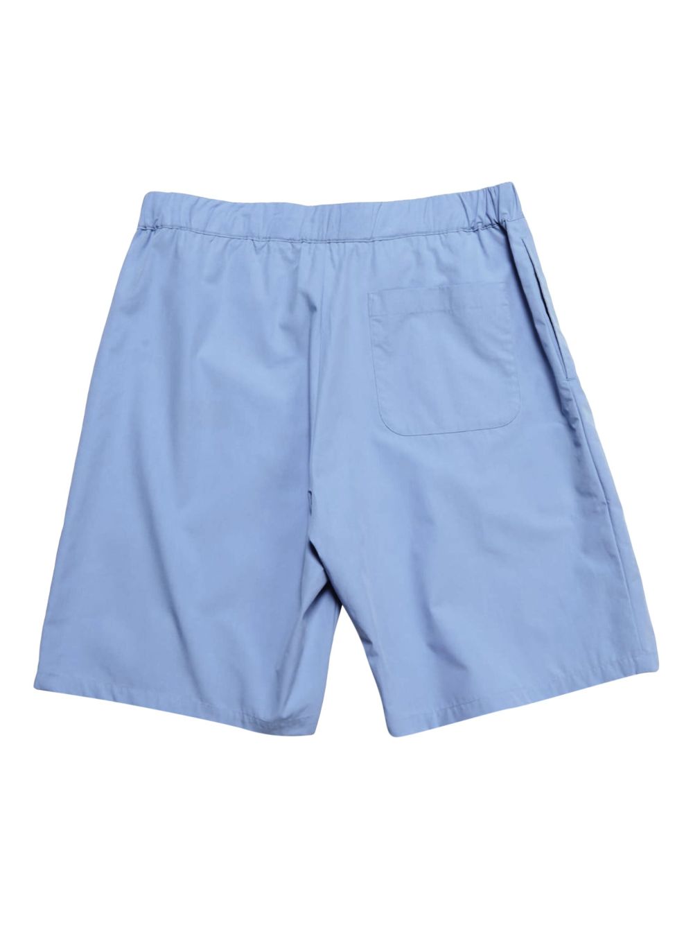 elasticated-waist shorts