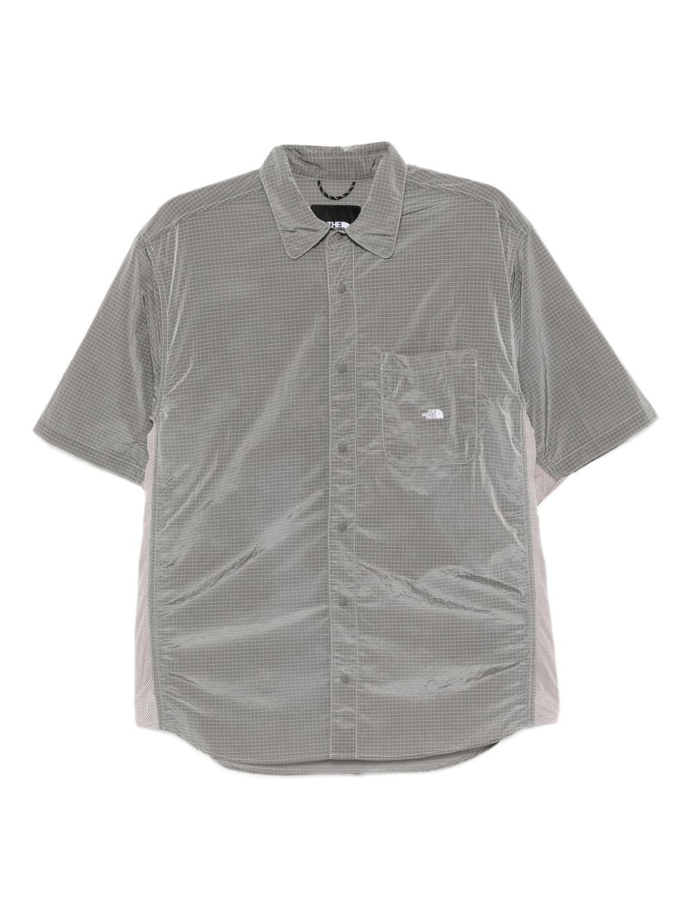 logo-embroidered shirt