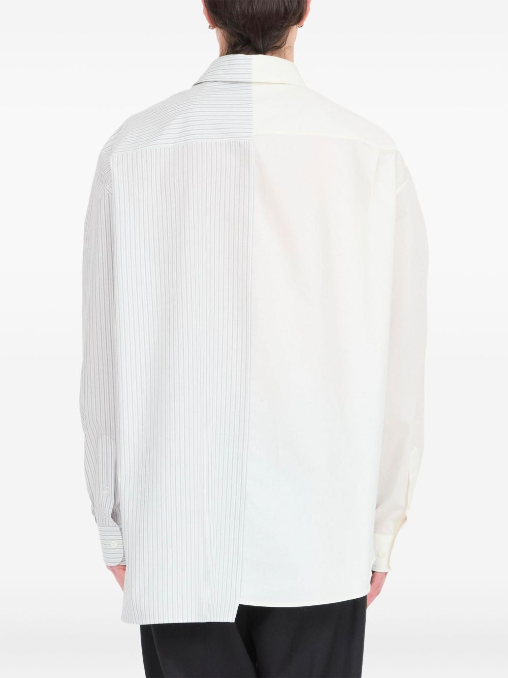 asymmetric shirt