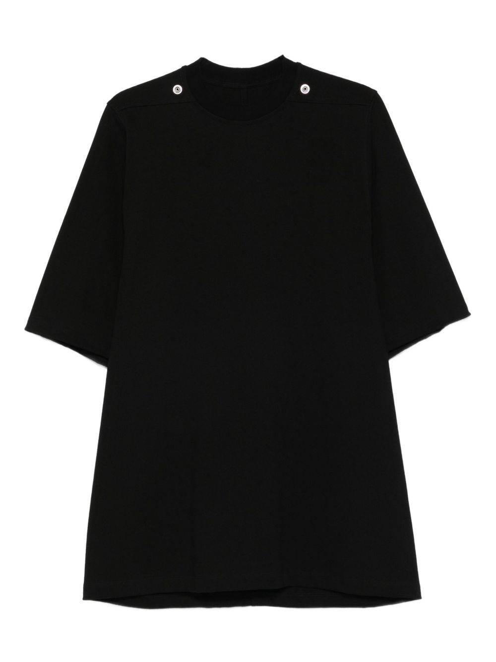 stud-detailed organic cotton T-shirt