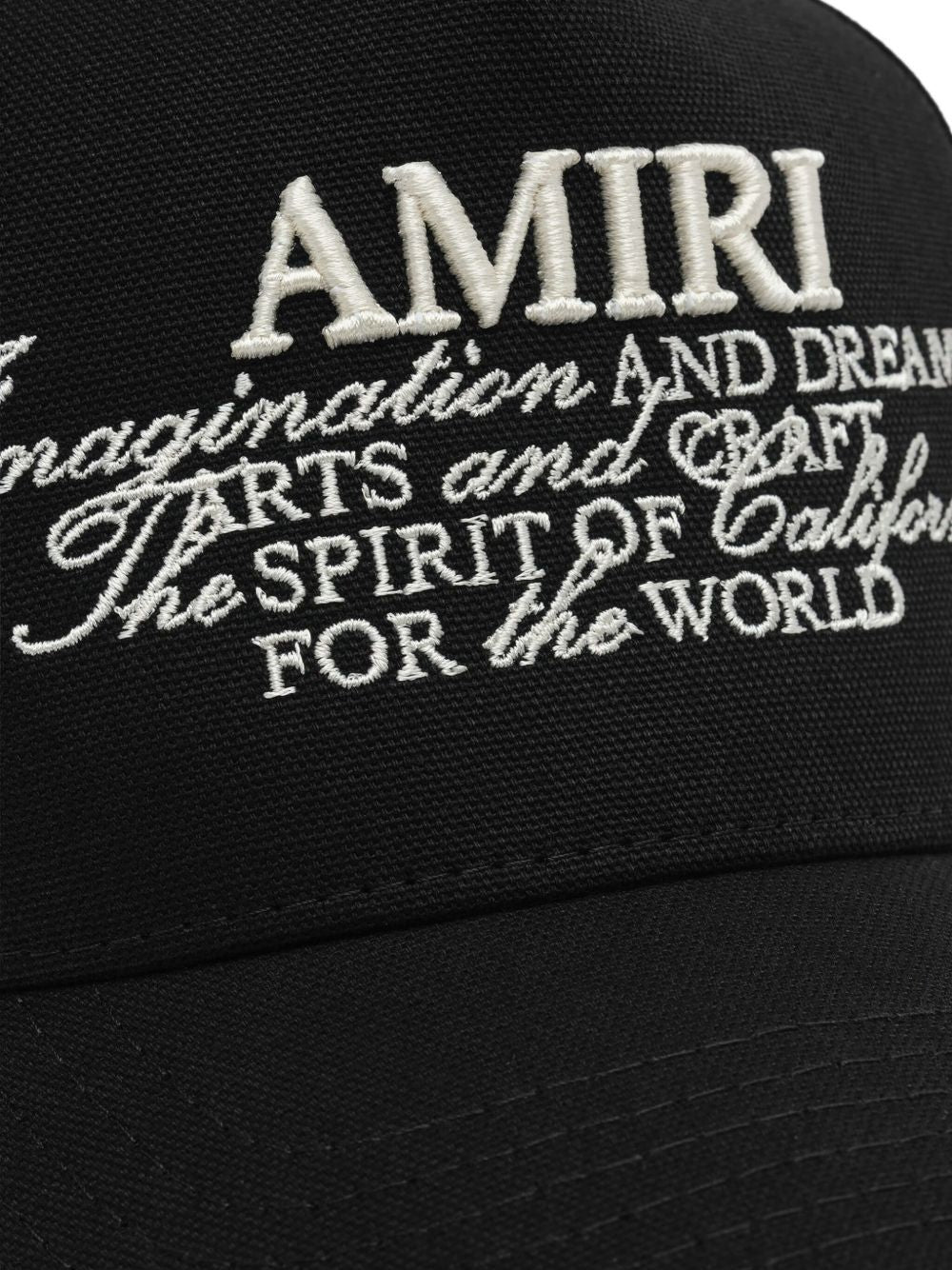 embroidered slogan baseball cap