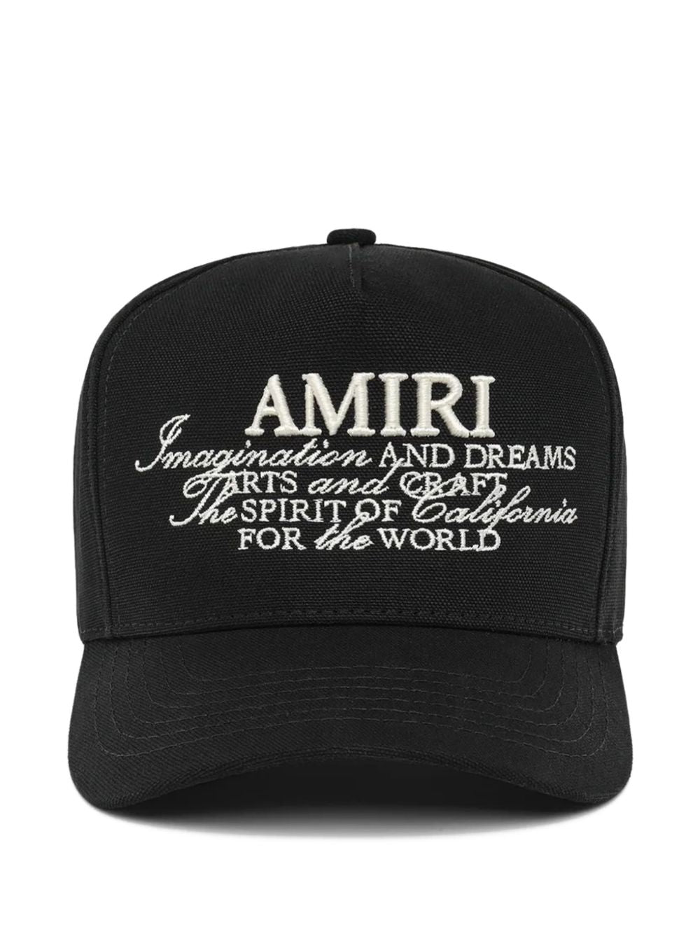 embroidered slogan baseball cap