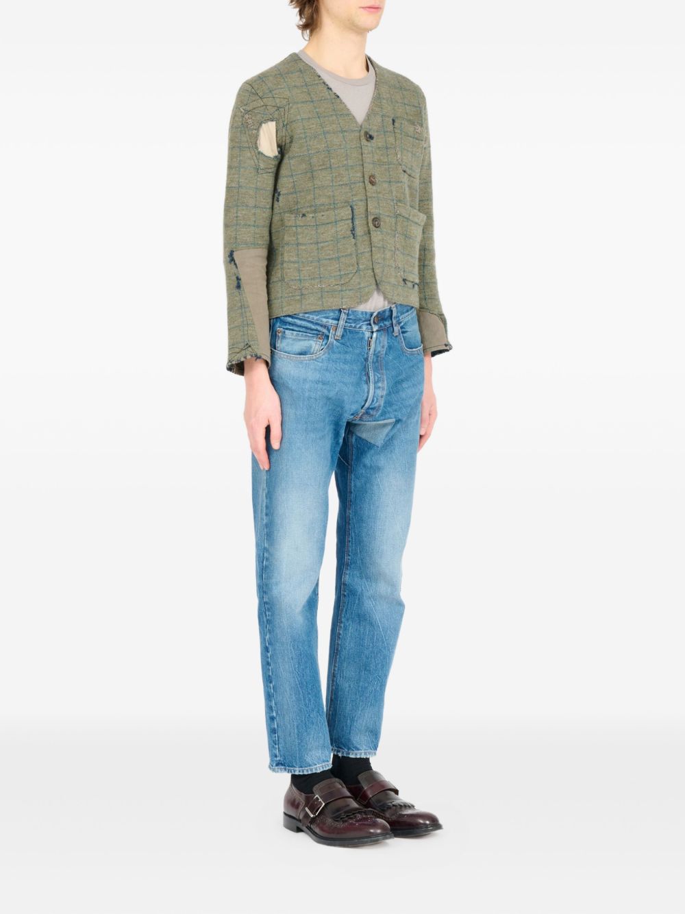 virgin-wool cardigan