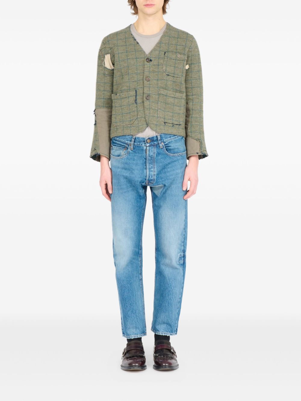 virgin-wool cardigan