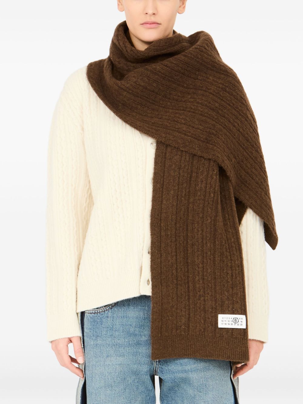 ribbed scarf