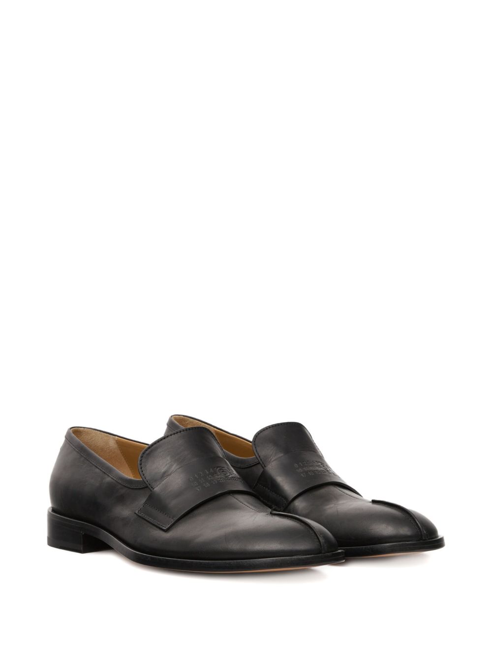 Tabi leather loafers