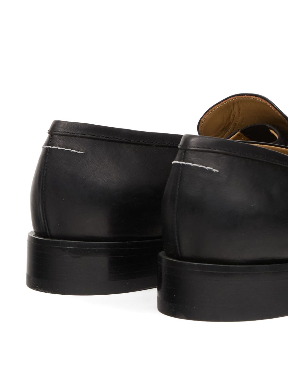 Tabi leather loafers