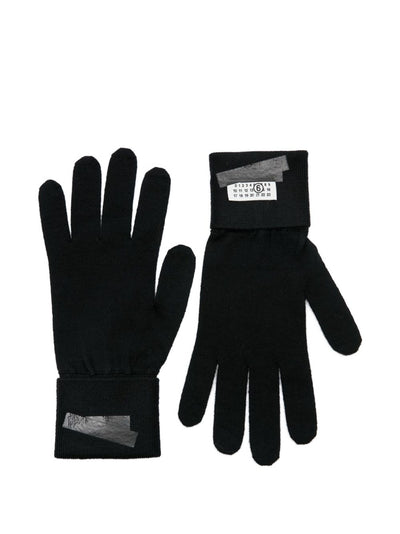 Numbers-Motif Gloves