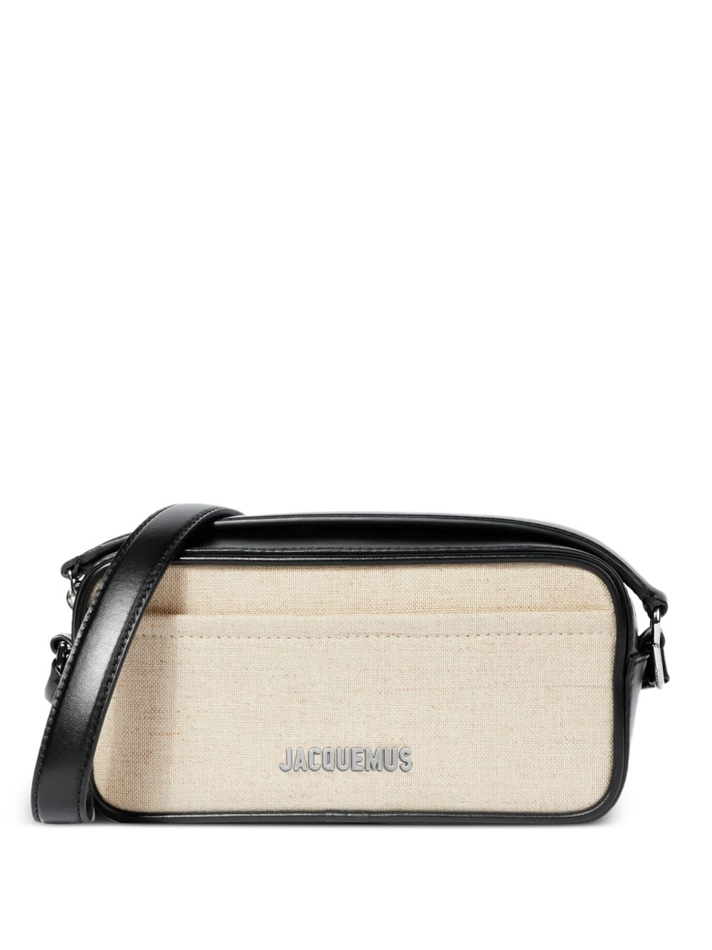 The Banetto leather-trimmed cross body bag