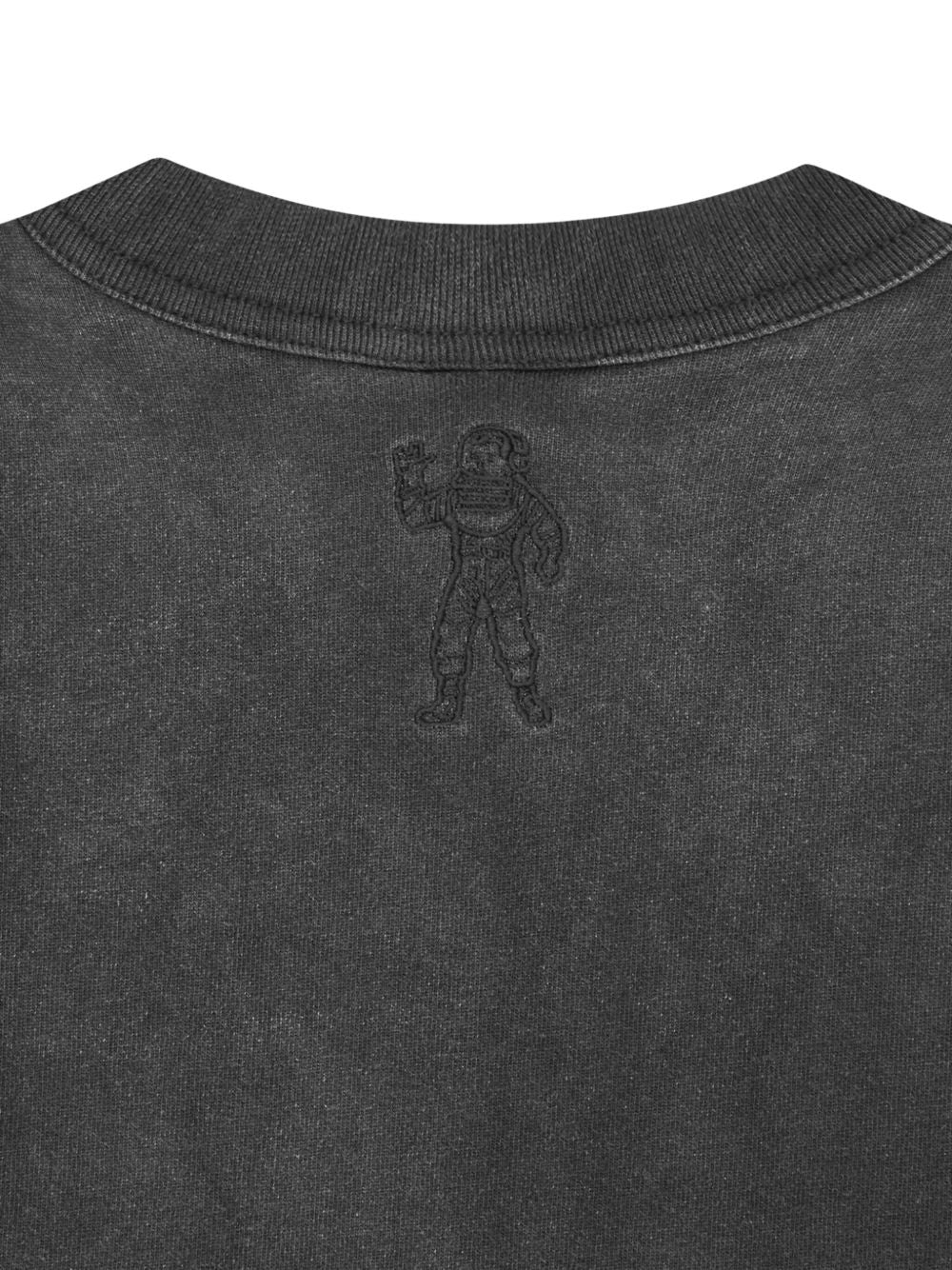 logo-embroidered faded T-shirt