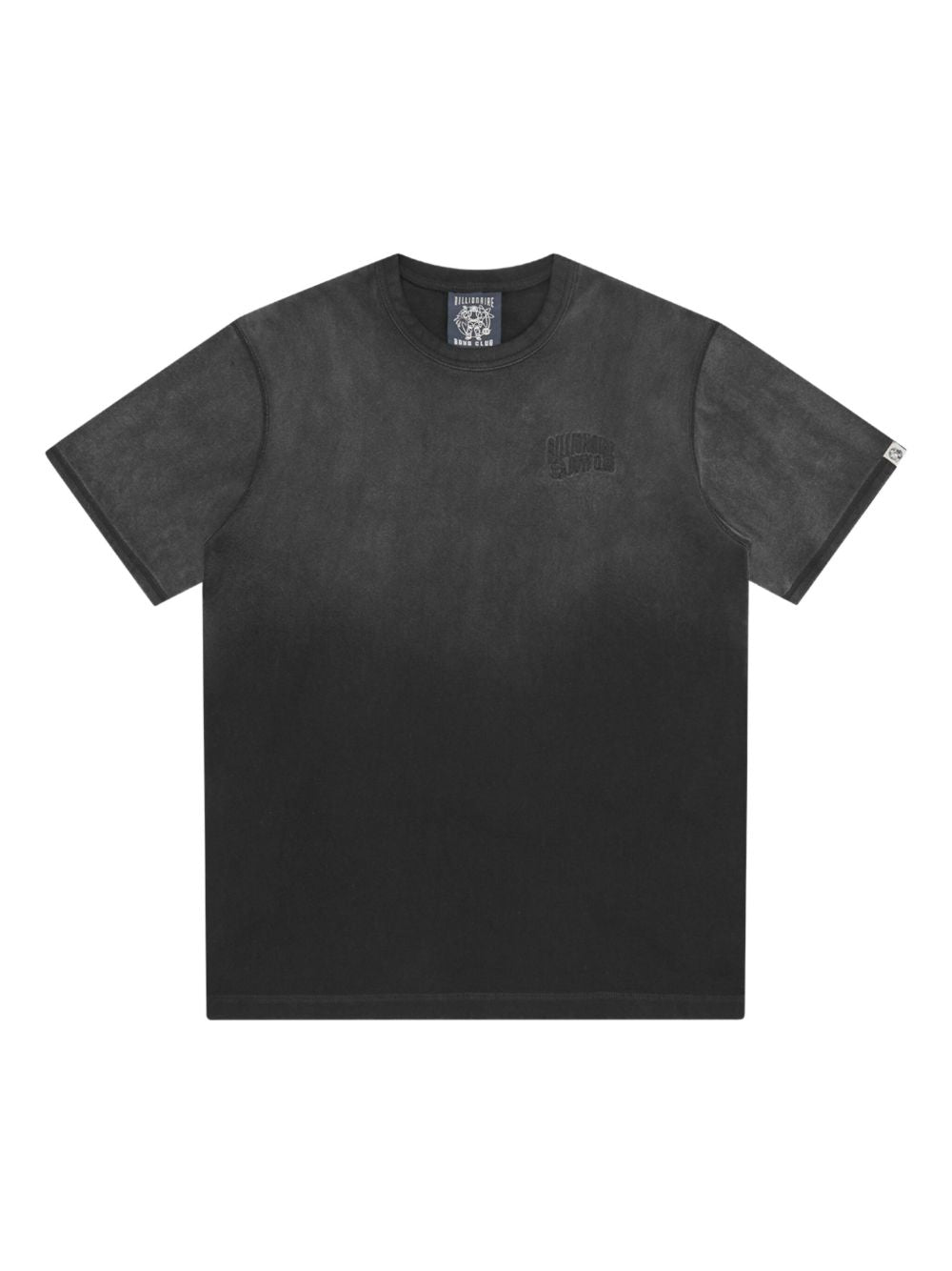 logo-embroidered faded T-shirt