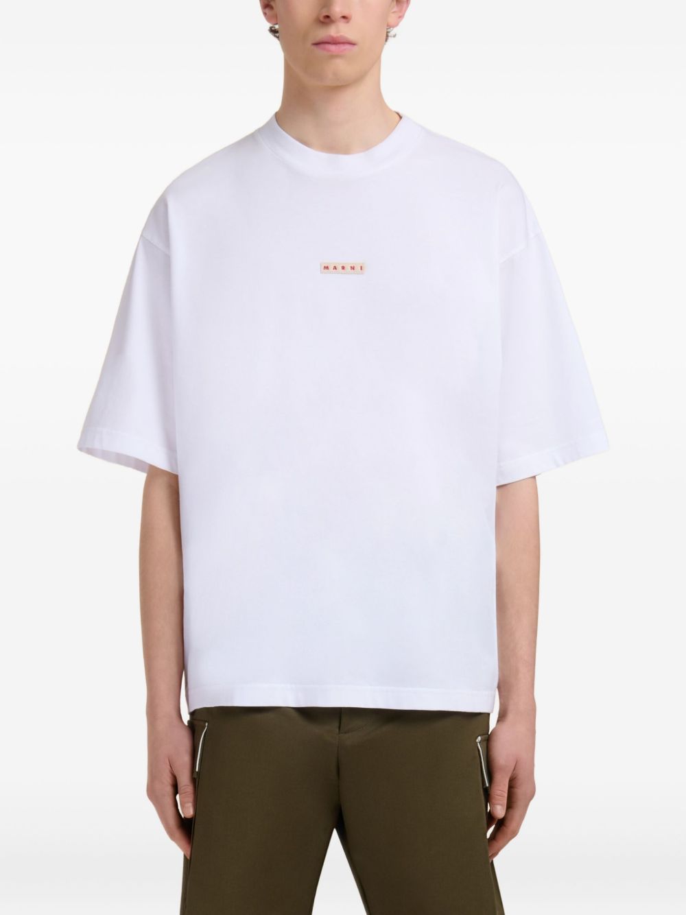 embroidered logo T-shirt