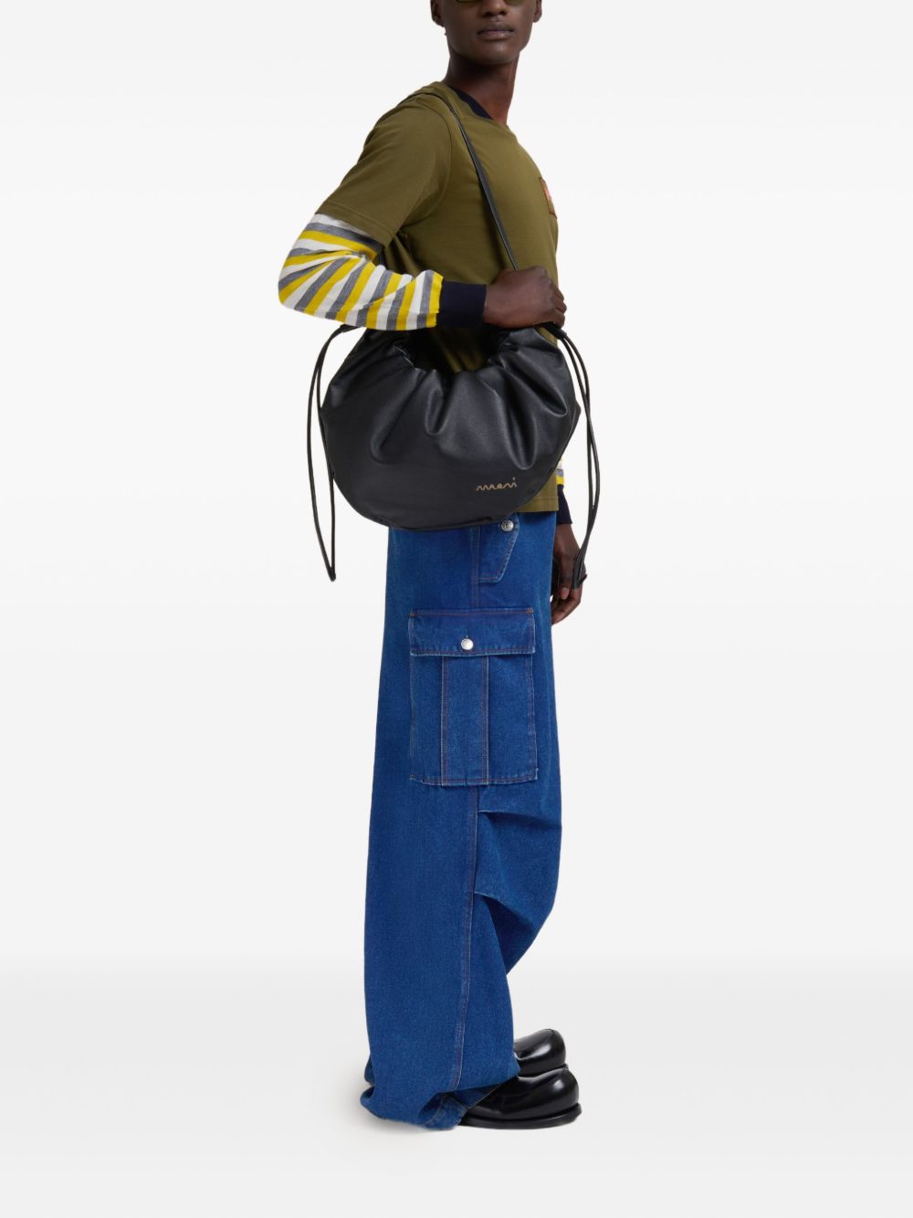 leather shoulder bag