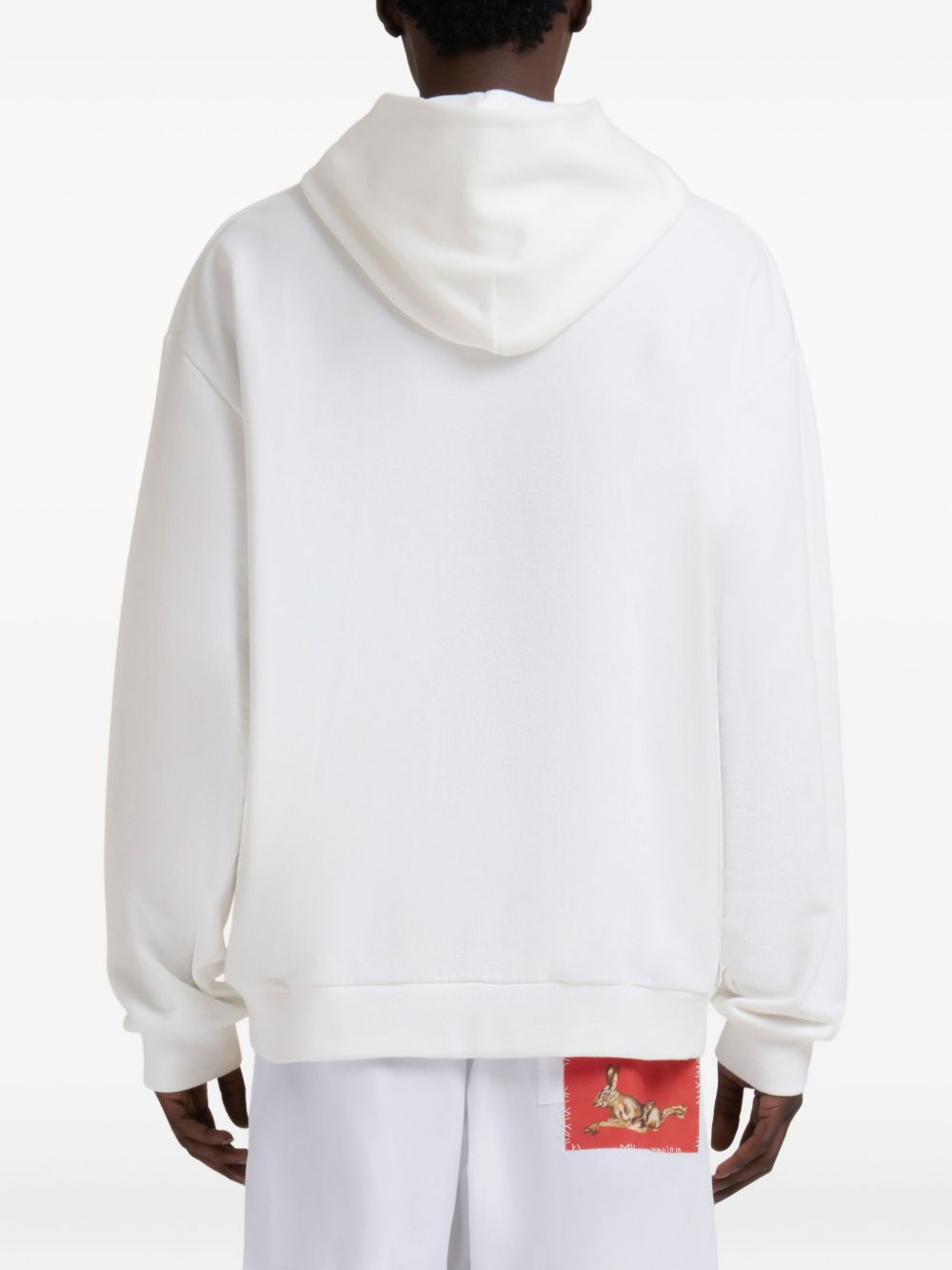 graphic-print hoodie