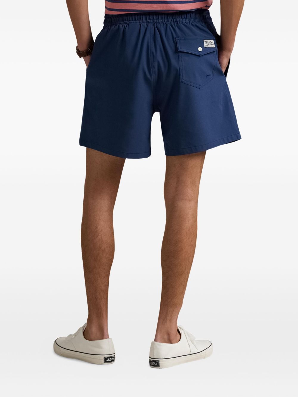 Traveler drawstring swim shorts
