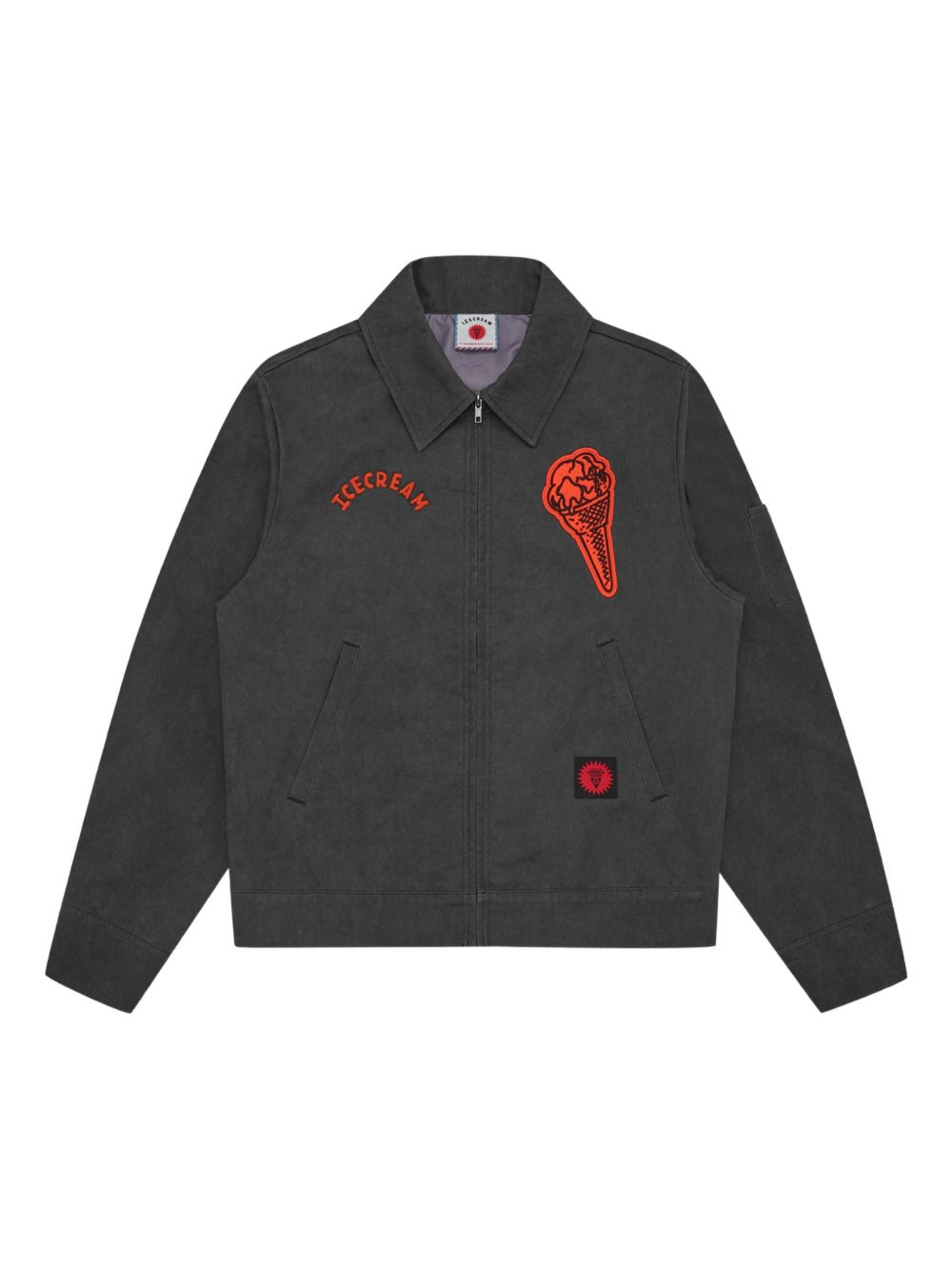 Cone-patch overshirt