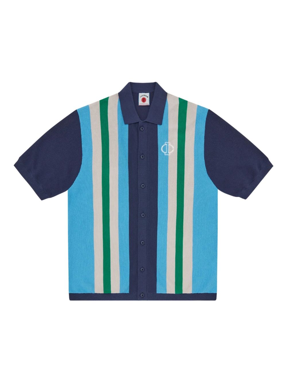 striped polo shirt